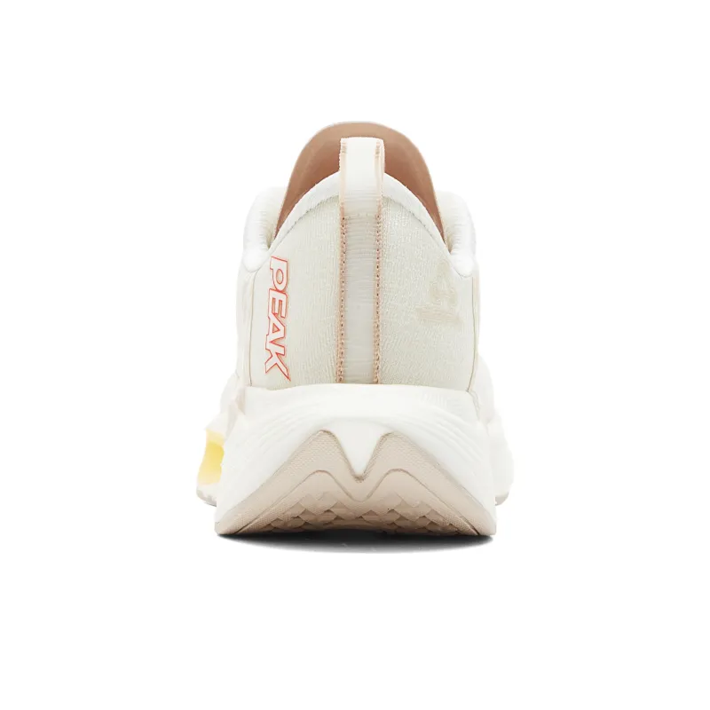 PEAK Cushioning Rebound Wear-Resistant Slip-Resistant Low-Top Running Shoes Women's Super-Light White-4