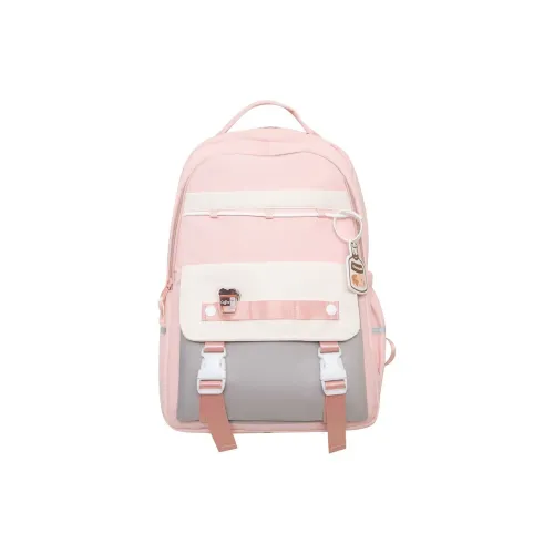 Barang Bear Nylon Backpack Regular Unisex Multicolor