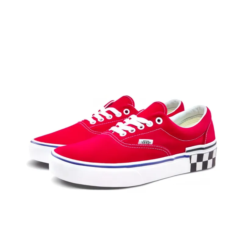 Era Vans 'Check Block Tango Red'-1