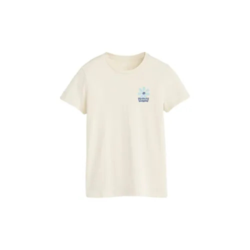 Levis T-Shirts Women's White