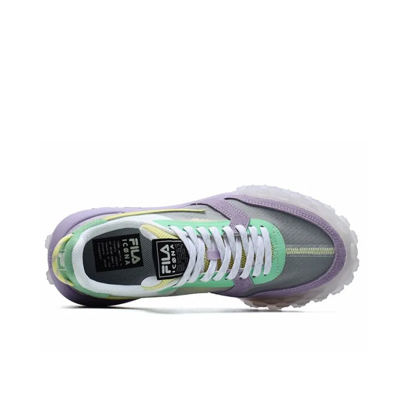 FILA Gara Low White Lilac Women's-4