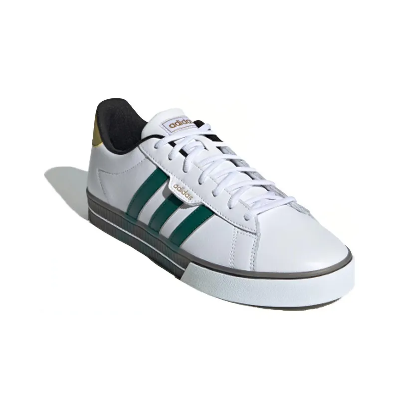 Adidas Neo Daily 3.0 Shoes White/Green/Golden-2