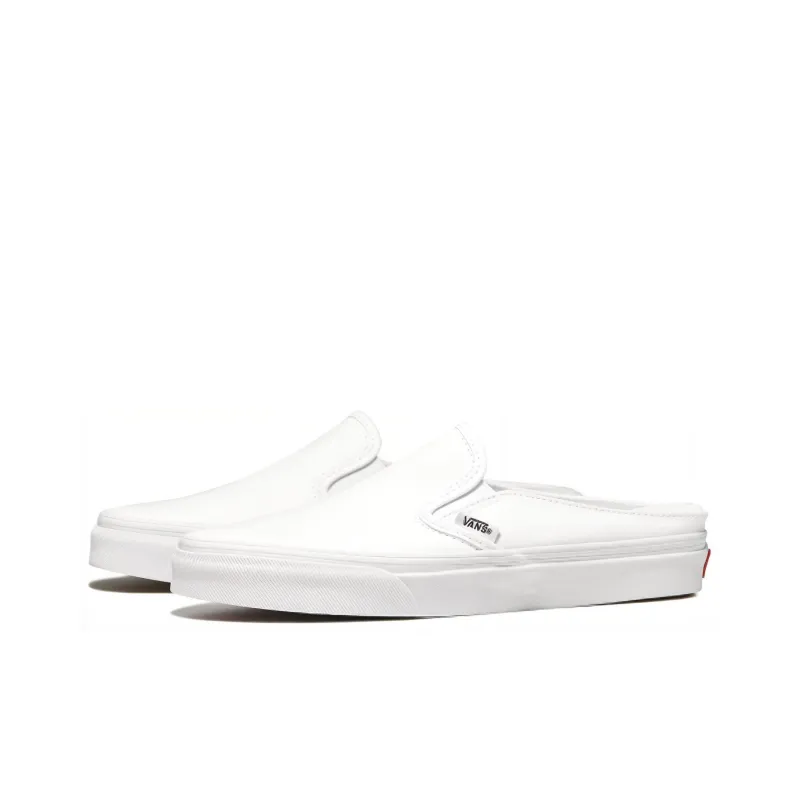 Vans Classic Slip On Mule White-2