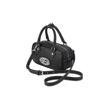 Xbreak Togo Calfskin Boston Bag Shoulder Bag Crossbody Bag Handbag Medium Size Women's Black