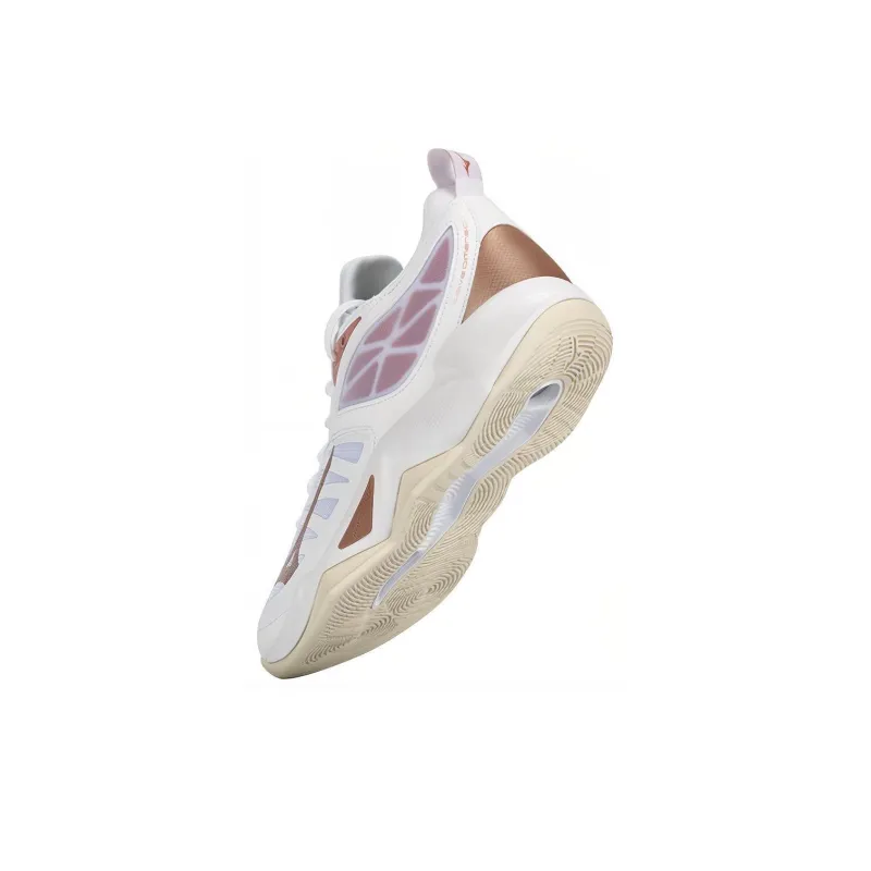 Mizuno Wave Dimension 'White Rose Gold' Women's-2