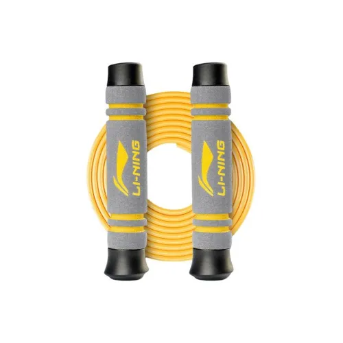 LiNing Aerobic Fat Reduction Non Countable Jump Ropes Fitness Crowd PVC Cord PP+Foam Controller Rope Length 2.9m