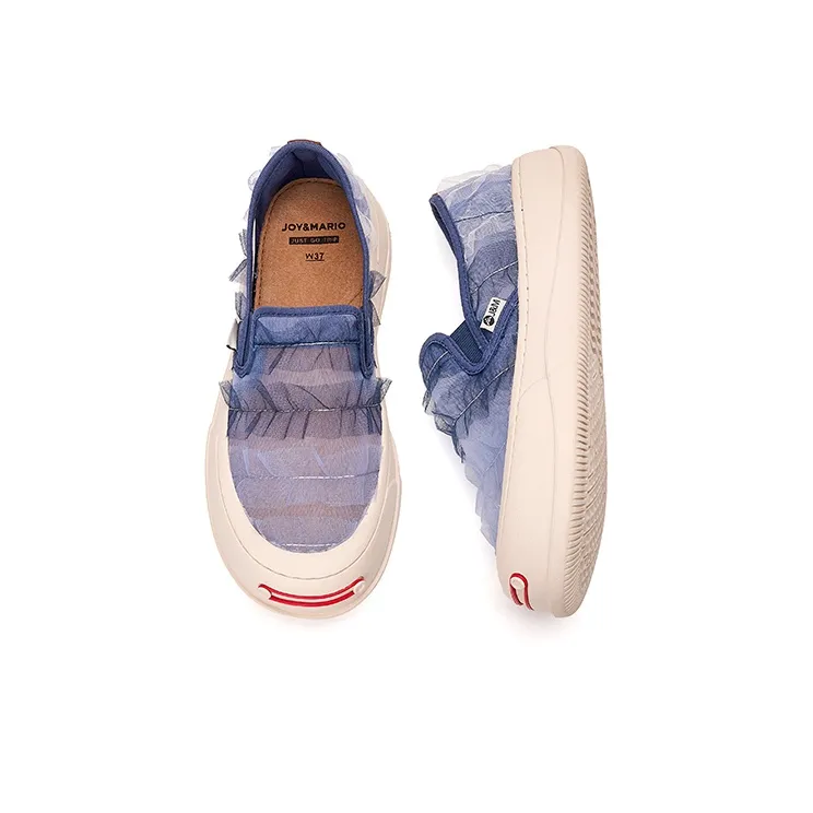 Joy&Mario Breathable Height Increasing Low-Top Skateboard Shoes Women's-12
