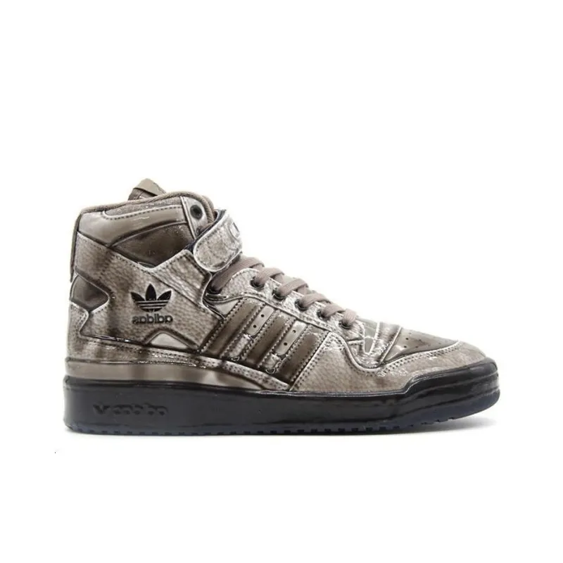 Adidas Forum Hi Jeremy Scott Dipped Black-1