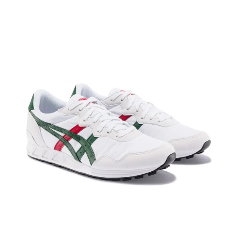 Onitsuka Tiger Reclaiman Running Shoes White/Green/Red-1