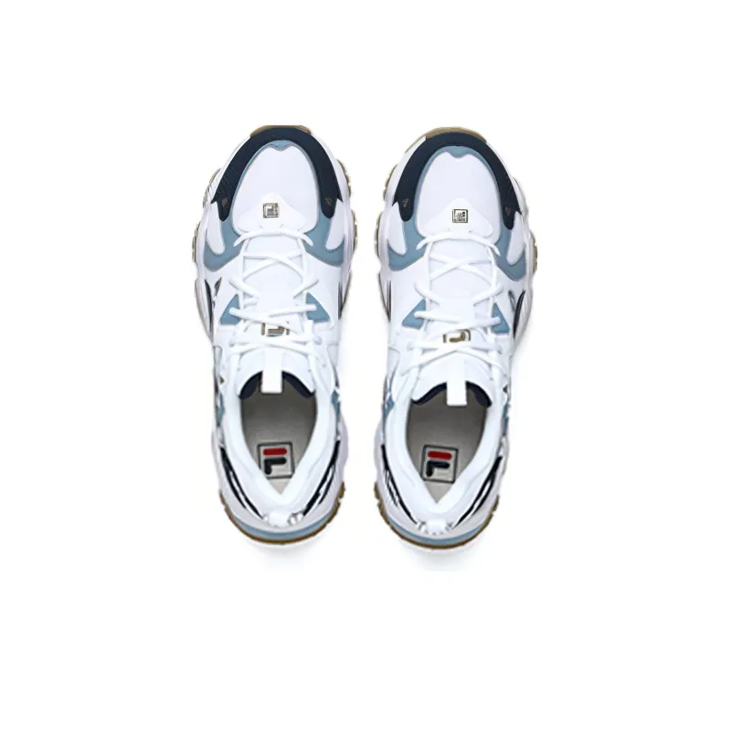 FILA Fluid 4 Sneakers 'White Blue'-2
