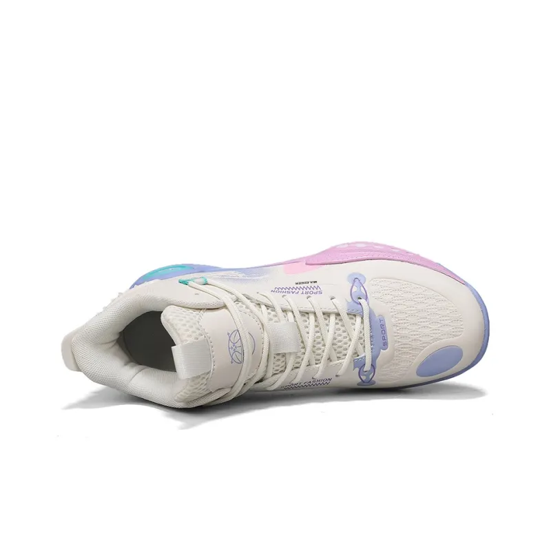 Black tailed Deer Muledeer Shock Absorbers With Slip Resistant Features High Top Basketball Shoes Unisex-5