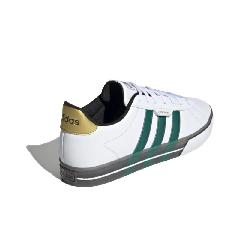 Adidas Neo Daily 3.0 Shoes White/Green/Golden-3