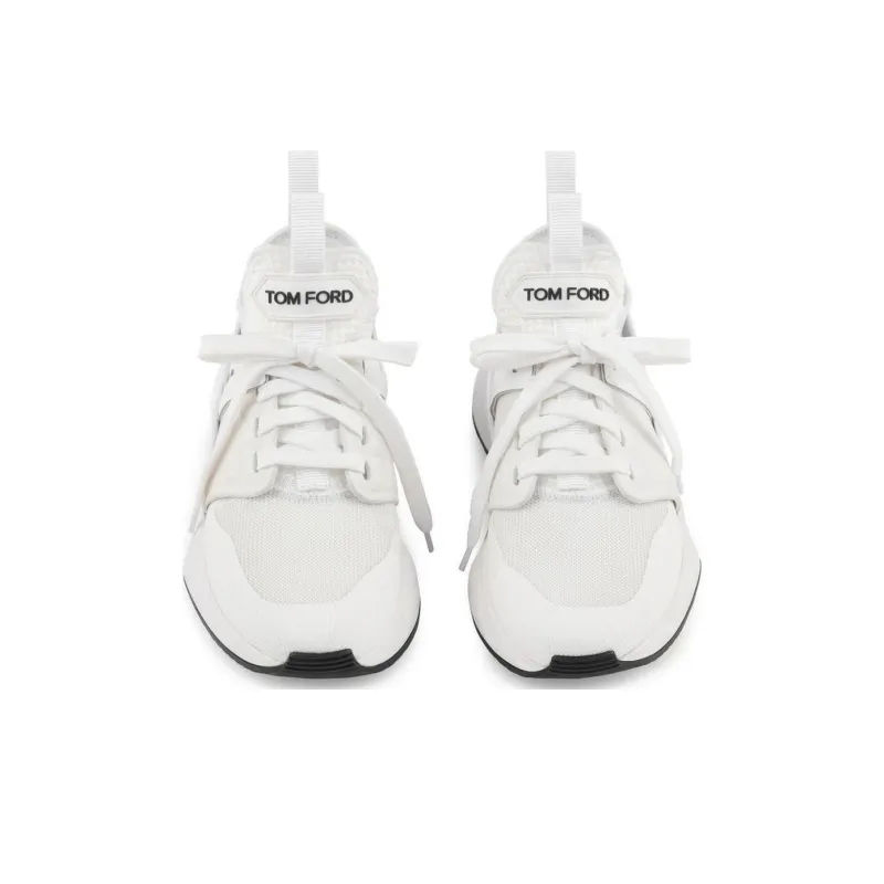 TOM FORD Jago Low Top Casual Shoes Women's White-4