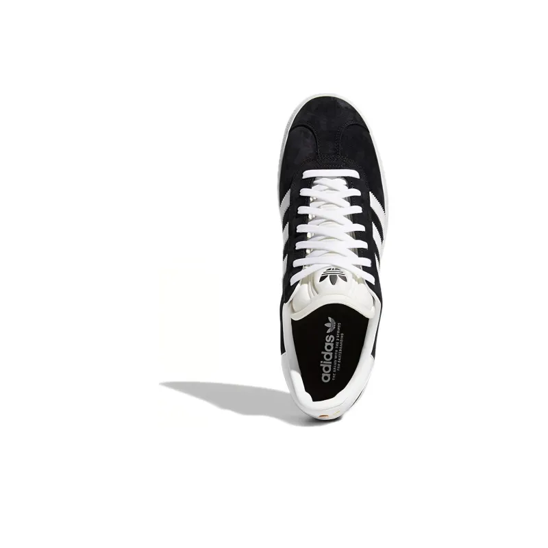 Adidas Gazelle Adv Black White Gold-4