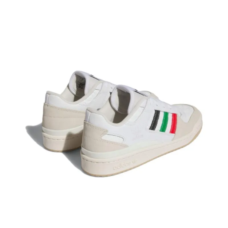 Adidas Forum Low Cl All over Debossed Trefoils-2