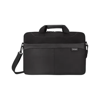 TARGUS Polyester One Shoulder Crossbody Laptop Bag Unisex Black