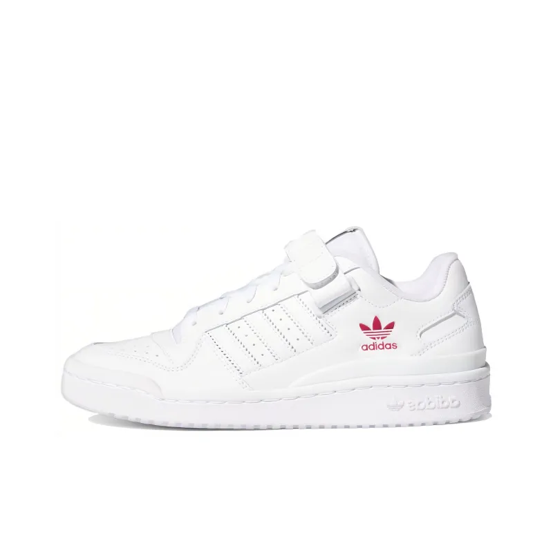 Adidas Forum Low Cloud White Shock Pink Women's-0