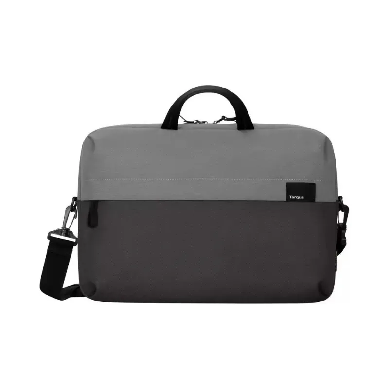 TARGUS Polyester Laptop Briefcase Bag Unisex Light Gray-0