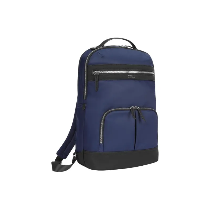 TARGUS Nylon Fabric Laptop Backpack Medium Size Women's Water Navy Blue-1