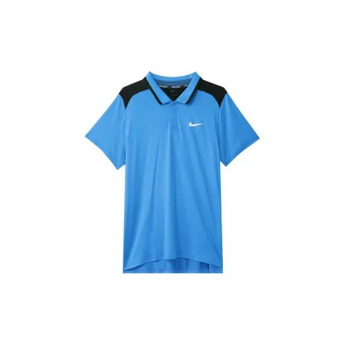 Nike Polo Shirts Men Blue