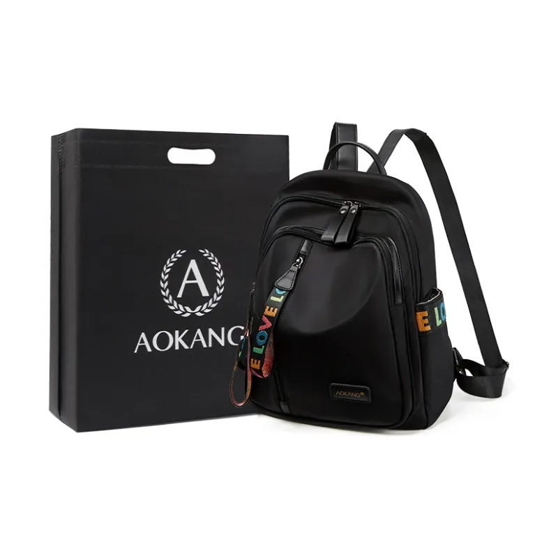 AOKANG Fabric Backpack Commute Bag Canvas Bag Regular Women's Multicolor-22