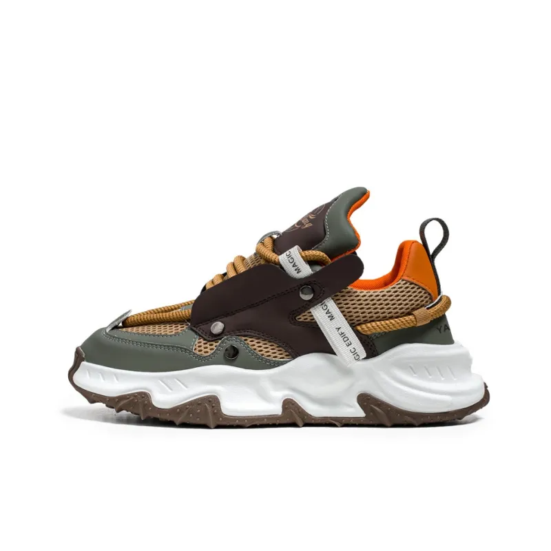 Yalu Lightweight Low Top Chunky Sneakers Men's-6