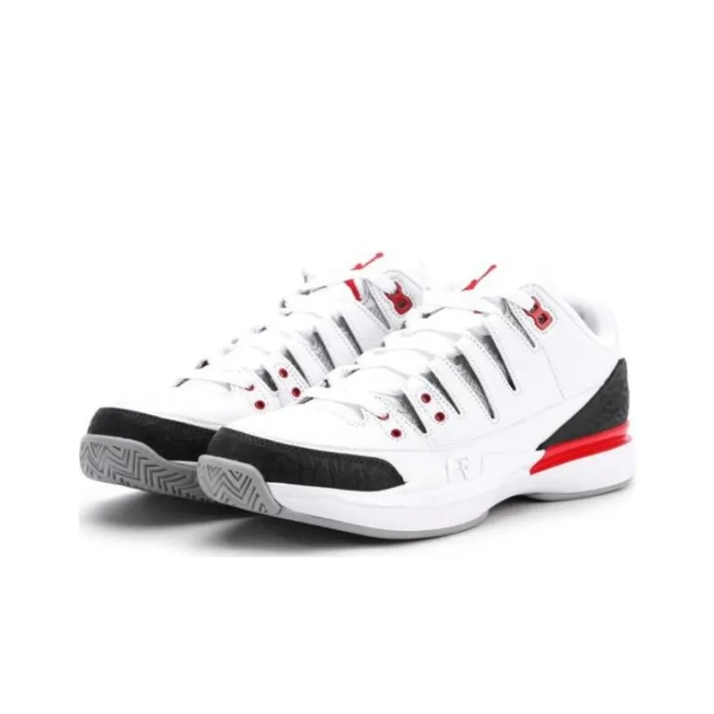 Nike Zoom Vapor AJ3 Fire Red-2
