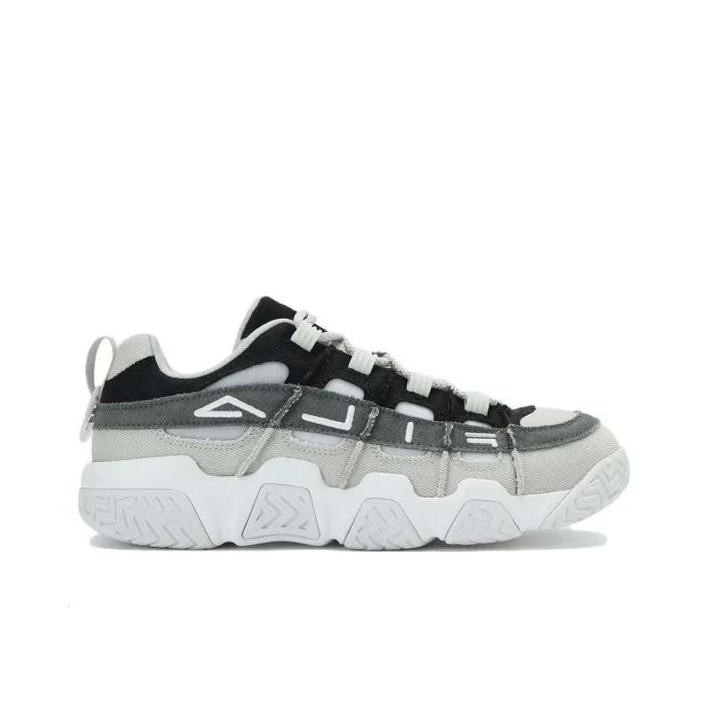 FILA Barricade Basketball Shoes 'White Grey Black'-1