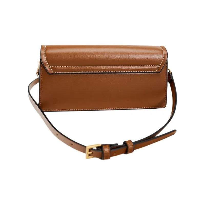 ZARA PU Shoulder Bag Crossbody Bag Mini Women's Brown-5