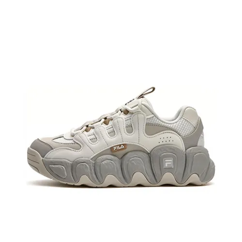 FILA Croissant Chunky Sneakers Women's Low-Top Gray