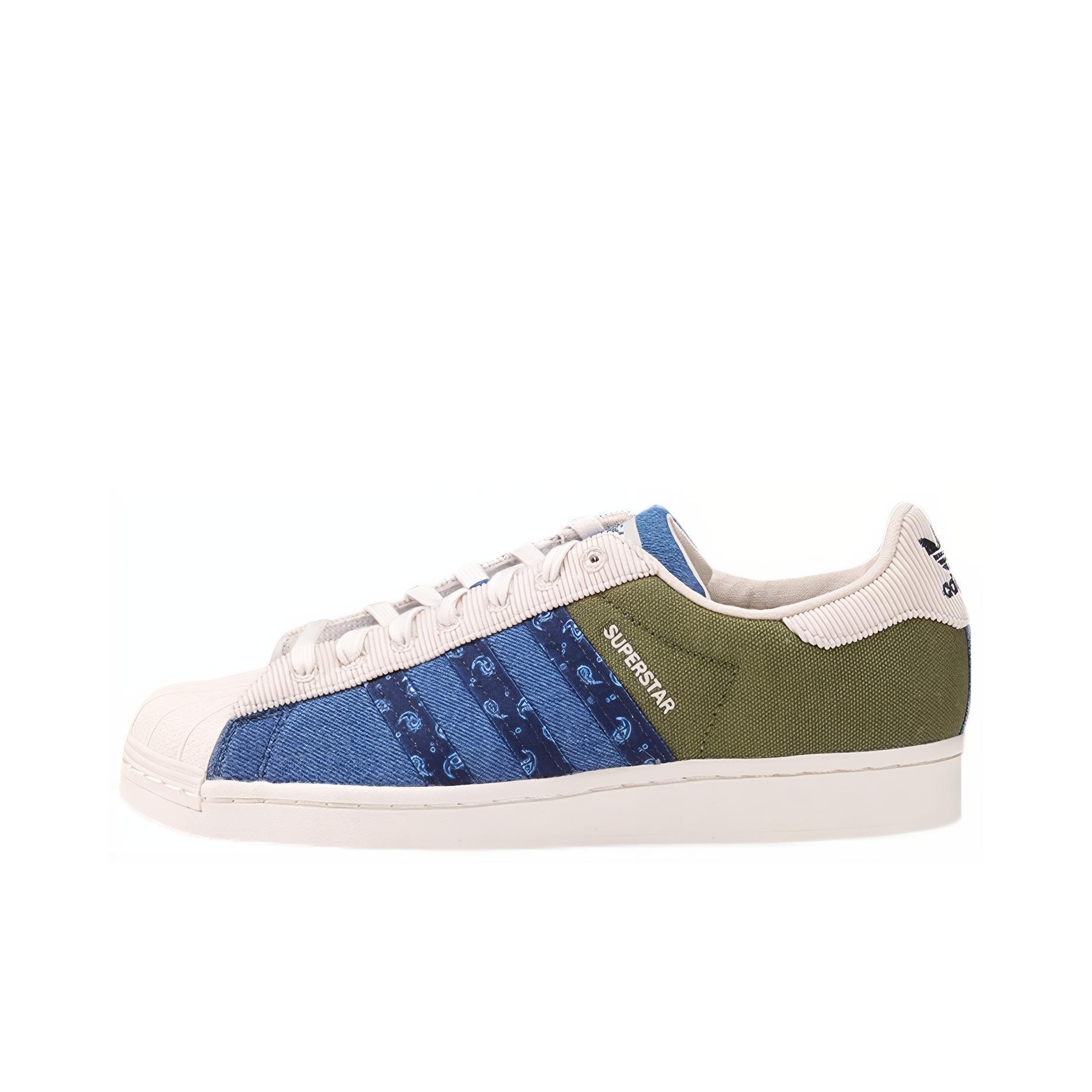 Adidas Originals Superstar Olive Denim POIZON