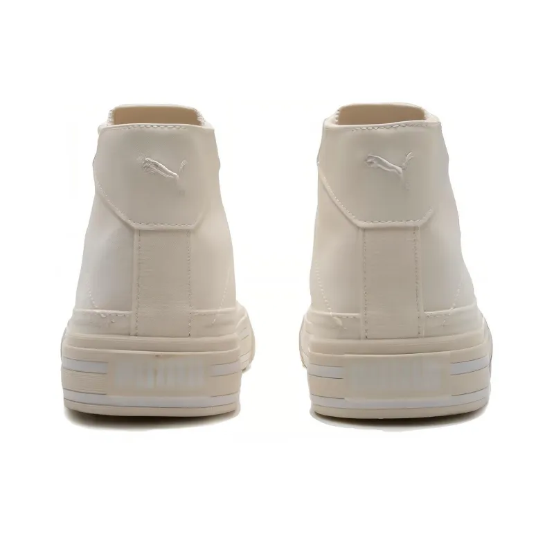 PUMA Court Classic Vulc Mid 'Warm White'-2