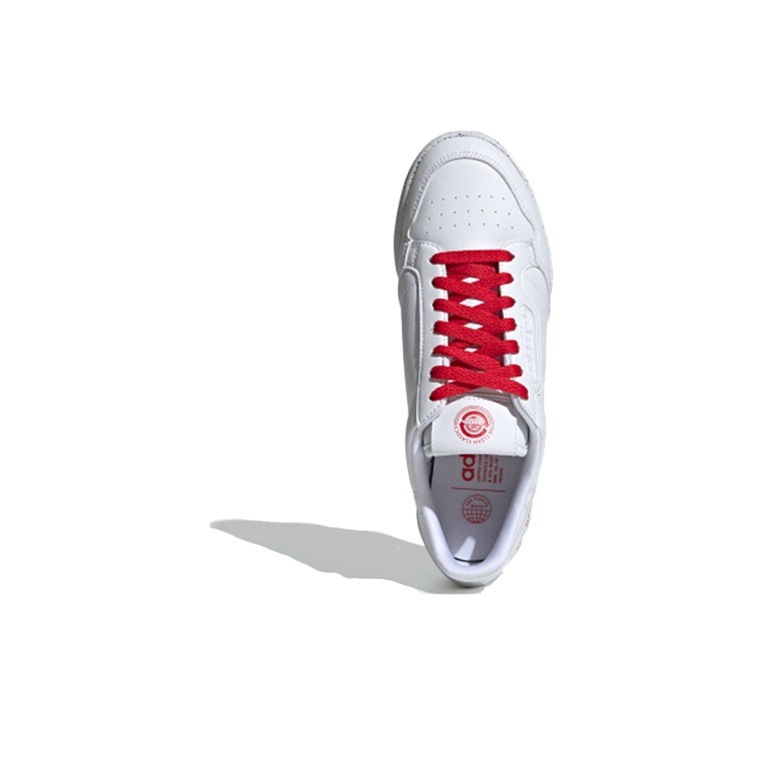 Adidas Originals Continental 80 Clean Classics White Scarlet POIZON