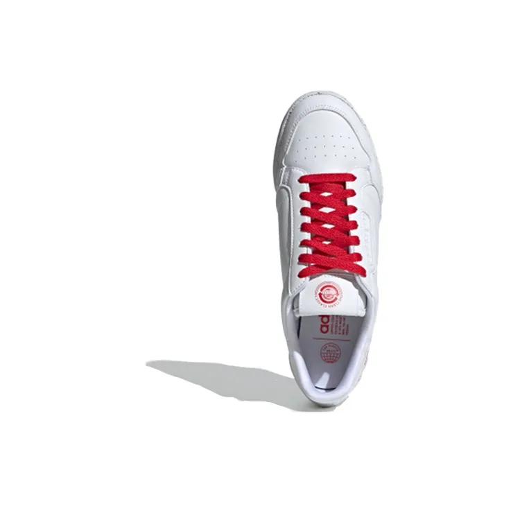 Adidas Continental 80 Clean Classics White Scarlet-4