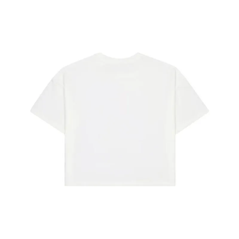 New Balance Drop Shoulder Sleeve T Shirt Women's White-1