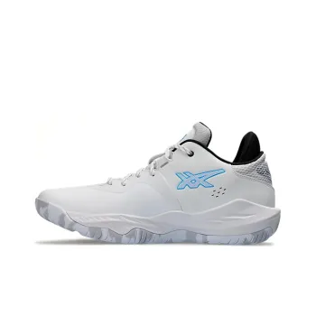 Asics Nova Surge 2 LOW Anti Slip Wear Resistant Low Top Basketball Shoes Men's Blue White