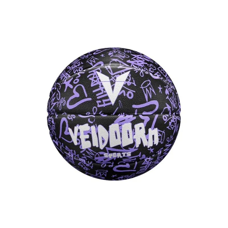 VEIDOORN Rubber Basketball Size 7 Training Unisex-1