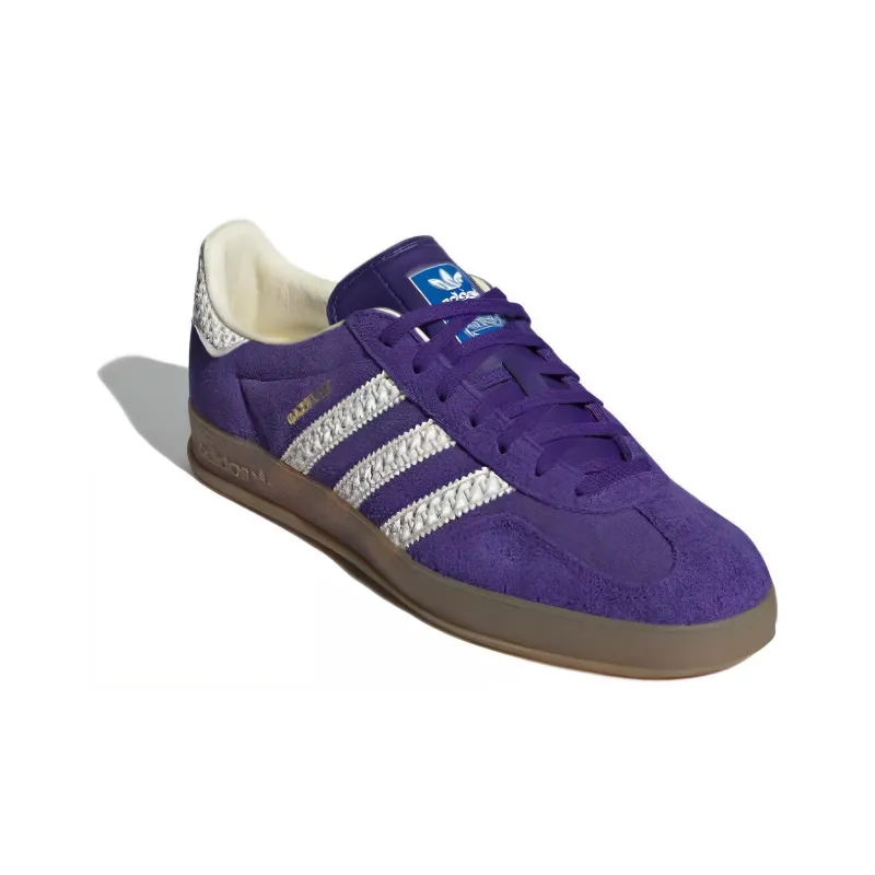 Adidas Originals Gazelle Indoor Purple Core White-2