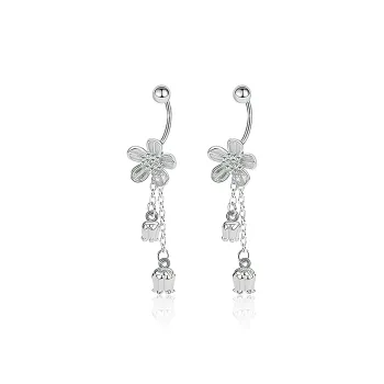 AIDIER 999 Fine Silver Drop Earrings Women's