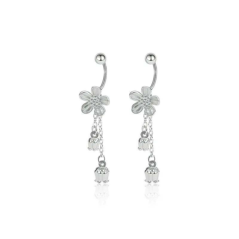 AIDIER 999 Fine Silver Drop Earrings Women's-0