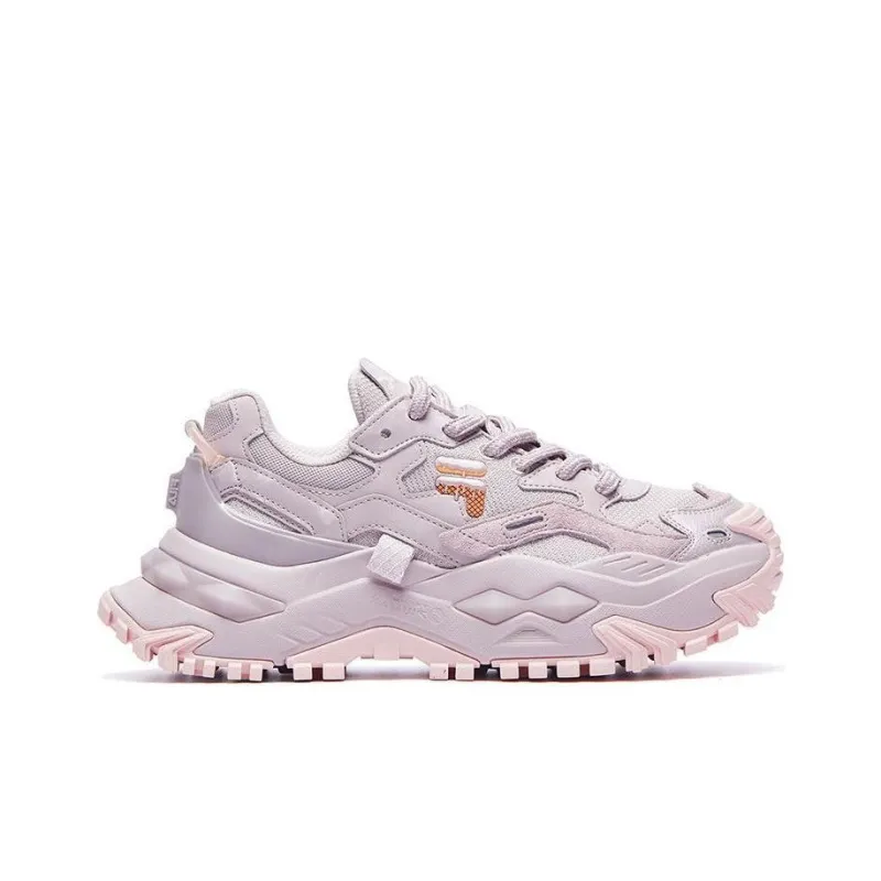 FILA FUSION Bianco Fob Sneakers 'Lilac Pink' Women's-1