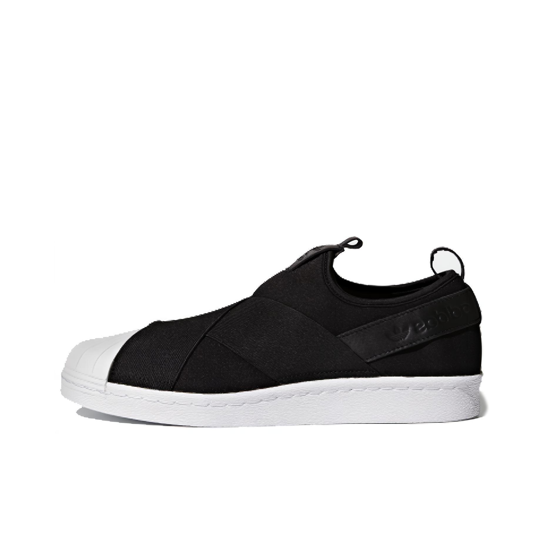 adidas SUPER STAR SLIPON　ブラック cq2487 Adidas Originals Superstar Slip-On 'Core Black' - POIZON