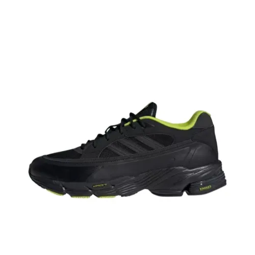 Adidas Originals Exomniac Cushion Running Shoes Unisex Low-Top Core Black/Core Black/Half Sunlight Yellow