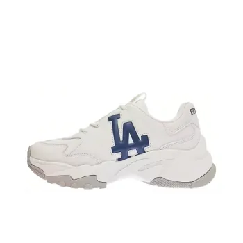MLB Big Ball Chunky Cushioning Wear Resistant Low Top Casual Shoes Unisex White