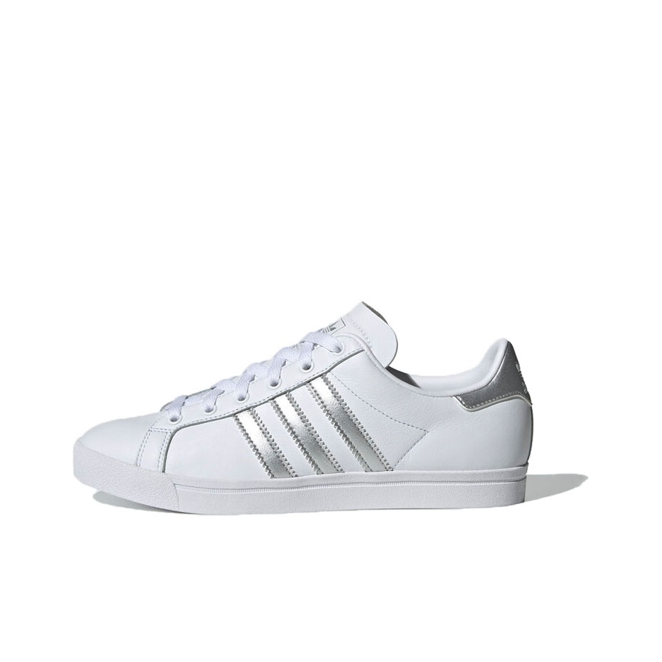 Adidas Coast Star White Silver Metallic Women s POIZON