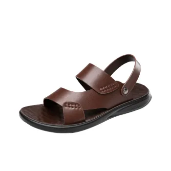 Sonno Beach Sandals Men Brown/Black