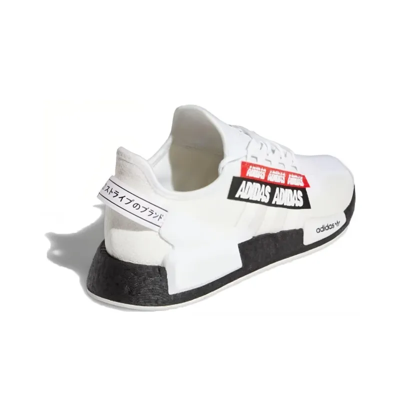 Adidas Originals Nmd R1 V2 Label Pack Cloud White-3