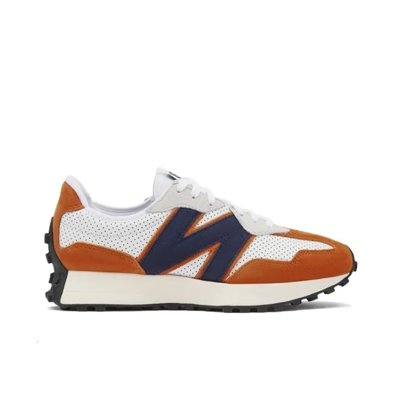 New Balance 327 White Natural Indigo-1