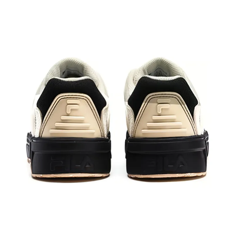 FILA FUSION Bank Dx Skate Shoes 'Cream White Black' Women's-3