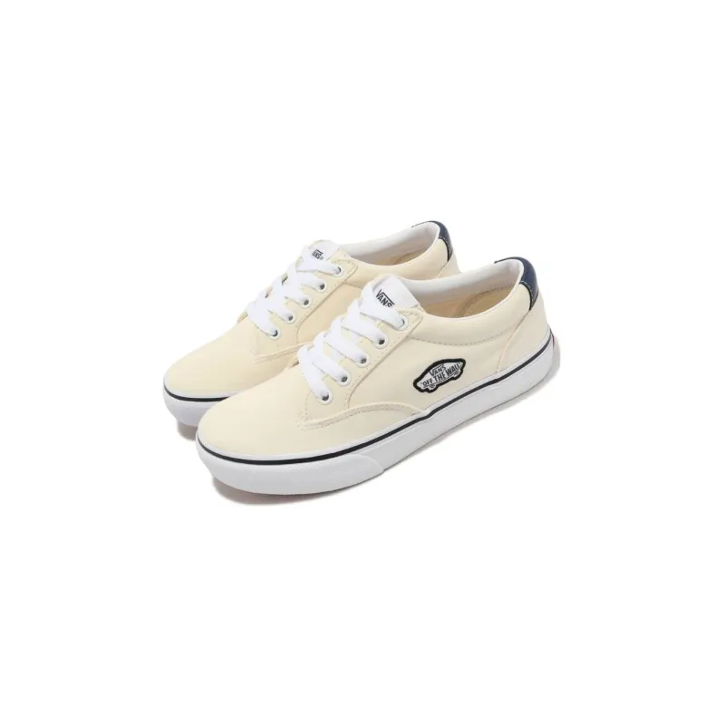 Vans V320 Jets Icon Lightweight Wear Resistant And Slip Resistant Low Top Canvas Shoes Unisex Ecru-2